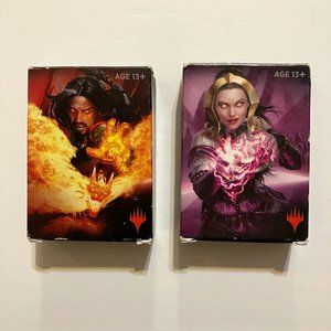 Magic The Gathering 2018 Welcome Starter Decks Black Red Mage